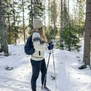 Ihana valkoinen norjalainen villapaita - Image 6