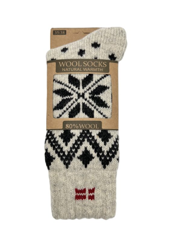 Durable & Stylish Wool Socks – 80% Wool, Danish Design