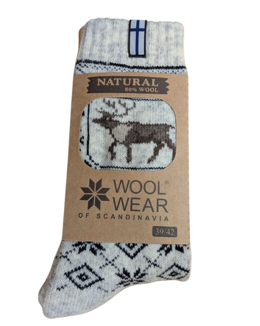 Wool sock - Reindeer